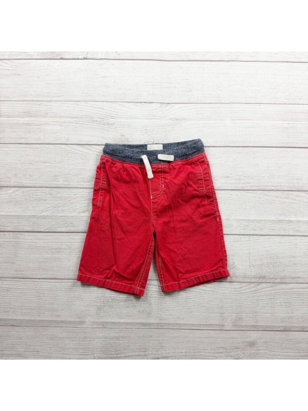 Boden Boys Red Casual Knit Waist Shorts 5